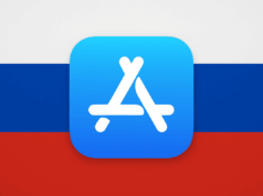 A Apple supostamente violou a lei ao ignorar as sanções dos EUA sobre aplicativos A Apple supostamente violou a lei ao ignorar as sanções dos EUA sobre aplicativos | Ícone da App Store sobreposto a uma bandeira russa