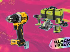 A Home Depot ainda está distribuindo ferramentas sem fio gratuitas após a Black Friday – veja as ofertas do BOGO em DeWalt, Ryobi, Milwaukee Kit de chave de impacto sem fio amarelo Dewalt com acessórios e baterias extras