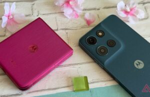 A Motorola não pode superar a Samsung Samsung – mas não precisa Motorola Razr+ rodeado por uma G Stylus e G Power