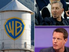 A Paramount Skydance está recorrendo a investidores do Oriente Médio em uma oferta hostil pela Warner Bros. Larry Ellison assiste das arquibancadas a um torneio de tênis.