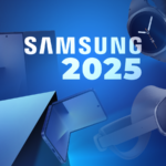 Samsung Galaxy A16 posicionado ao lado de um laço vermelho