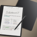 O TCL Note A1 NXTPAPER gravando uma reunião.