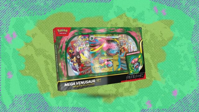 A caixa de coleção Pokémon TCG Mega Venusaur ex Premium A caixa de coleção Pokémon TCG Mega Venusaur ex Premium está finalmente abaixo de US $ 70 na Amazon