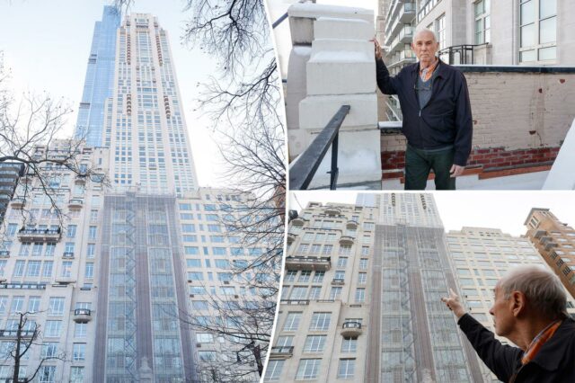 A construção da torre Row da Supertall Billionaires fez o prédio vizinho torcer, afirma o processo bombástico: 'Basicamente fui molestado pela coisa toda'
