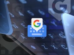 A embaraçosa falha de autocorreção que finalmente me convenceu a abandonar o Gboard Ilustração do Google Gboard e vários ícones da área de transferência flutuando ao seu redor.