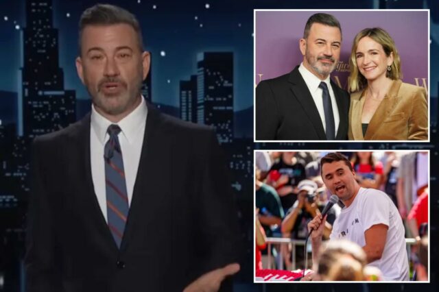 A esposa de Jimmy Kimmel chama este de 'momento frágil para a liberdade' depois que o programa do marido foi brevemente suspenso
