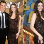 A esposa de Justin Theroux, Nicole Brydon Bloom, está grávida, esperando o primeiro filho do casal