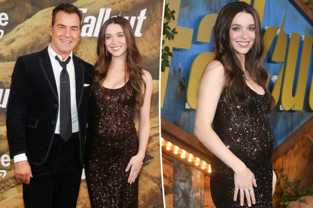 A esposa de Justin Theroux, Nicole Brydon Bloom, está grávida, A esposa de Justin Theroux, Nicole Brydon Bloom, está grávida, esperando o primeiro filho do casal