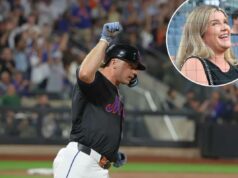 A esposa de Pete Alonso escreve uma postagem emocionante após sua saída do Mets: ‘Dei a você tudo o que ele tinha’ Pete Alonso (20), primeira base do New York Mets, completa as bases em seu home run de duas corridas durante o segundo turno, quando o New York Mets jogou contra o Miami Marlins na sexta-feira, 29 de agosto de 2025, no Citi Field em Queens, NY.