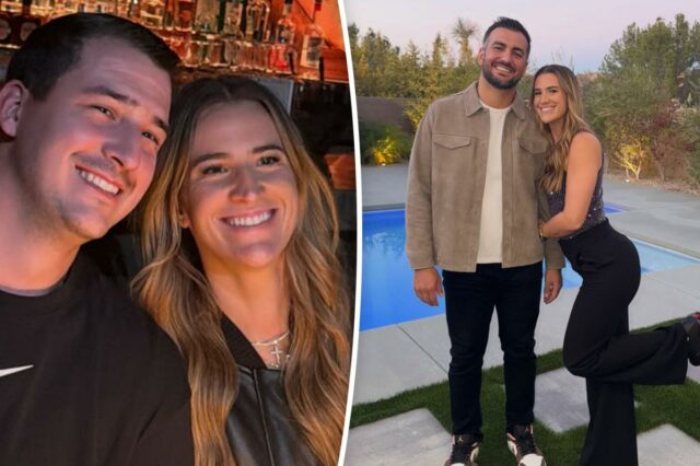 A estrela da WNBA, Sabrina Ionescu, sorri dias depois que ladrões saquearam sua casa em Los Angeles
