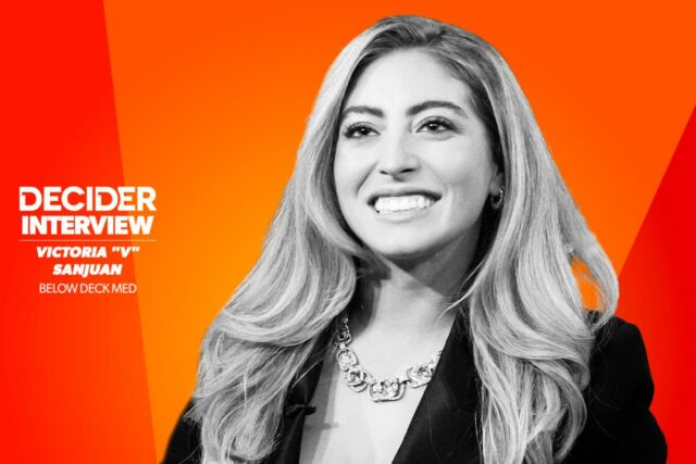 A estrela de 'Below Deck Med' Victoria SanJuan conta o A estrela de 'Below Deck Med' Victoria SanJuan conta o que a atraiu em Joe Bradley: “É difícil não ficar tonto com um homem com sotaque de Liverpool falando espanhol perfeito”