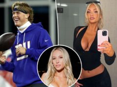 A estrela dos Giants, Jaxson Dart, tem um encontro noturno com Marissa Ayers em meio a rumores de Alix Earle A estrela dos Giants, Jaxson Dart, tem um encontro noturno com Marissa Ayers em meio a rumores de Alix Earle