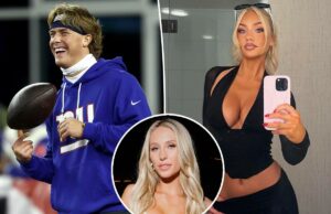 A estrela dos Giants, Jaxson Dart, tem um encontro noturno com Marissa Ayers em meio a rumores de Alix Earle A estrela dos Giants, Jaxson Dart, tem um encontro noturno com Marissa Ayers em meio a rumores de Alix Earle