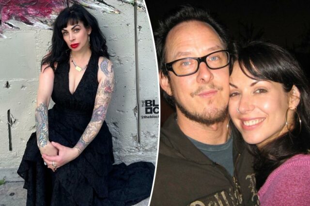 A ex-esposa do baixista do Weezer, Scott Shriner, Jillian Lauren, quebra o silêncio ao ser baleada por policiais, divórcio 'doloroso'

