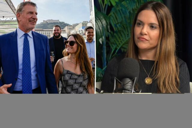 A ex-namorada de Bill de Blasio, Nomiki Konst, afirma que A ex-namorada de Bill de Blasio, Nomiki Konst, afirma que o ex-prefeito queria filhos com ela antes do escândalo de traição