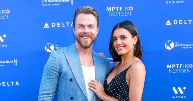 A grávida Hayley Erbert completa 2 anos desde uma cirurgia Derek Hough e Hayley Erbert fazem uma atualização de vida após um susto de saúde