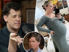 A grávida Meghan McCain emite uma declaração contundente depois que o convidado do podcast de Tucker Carlson a chama de ‘gorda’ A grávida Meghan McCain emite uma declaração contundente depois que o convidado do podcast de Tucker Carlson a chama de 'gorda'