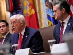 A guerra de Trump contra o ‘acordado’ vem para … fontes? O secretário de Estado dos EUA, Marco Rubio, dá uma coletiva de imprensa durante a Reunião de Ministros das Relações Exteriores da ASEAN no Centro de Convenções em Kuala Lumpur, sexta-feira, 11 de julho de 2025. (Mandel Ngan/Pool Photo via AP)