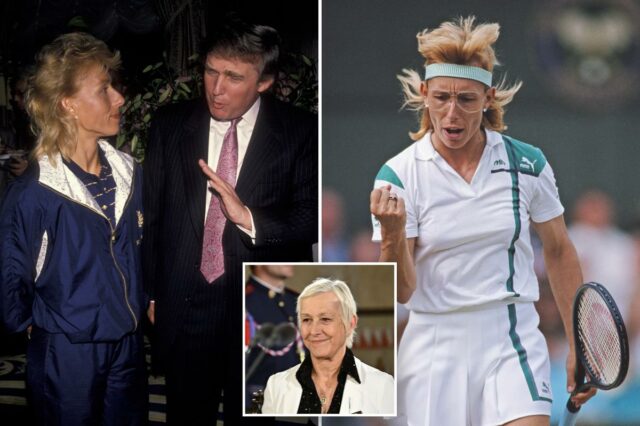 A lenda do tênis Martina Navratilova diz que não escolheria desertar para os EUA hoje sob Trump
