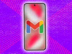 A longa espera para alterar seu endereço do Gmail pode acabar em breve uma caixa de entrada do Gmail em perspectiva está em segundo plano com o logotipo do Gmail em perspectiva em primeiro plano