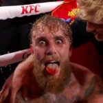 A mandíbula de Jake Paul foi quebrada por Anthony Joshua em sua luta em Miami na noite de sexta-feira