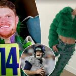 A noiva de Sam Darnold tem uma mensagem para aqueles que estão 'se perguntando' sobre o Seahawks QB após uma vitória selvagem