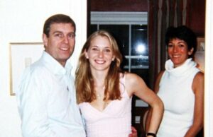 A polícia do Reino Unido não investigará a alegação de que o ex-príncipe pediu ao guarda-costas para investigar Giuffre Príncipe Andrew com Virginia Roberts Giuffre (centro) em 2001 e a então assistente pessoal de Jeffrey Epstein, Ghislaine Maxwell.