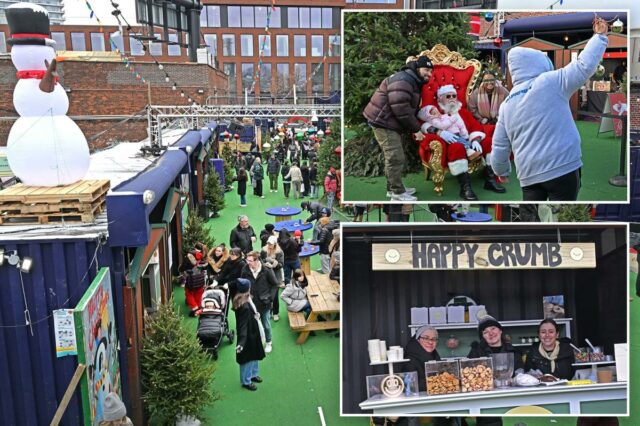 A primeira 'Winter Village' do Brooklyn foi criticada pela taxa de entrada indigna: 'Simplesmente não há o suficiente para fazer'
