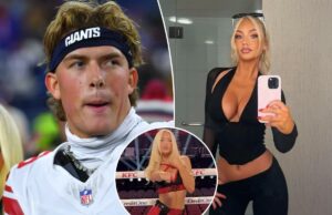 A suposta namorada de Jaxson Dart, Marissa Ayers, atordoa durante a luta entre Jake Paul e Anthony Joshua A suposta namorada de Jaxson Dart, Marissa Ayers, atordoa durante a luta entre Jake Paul e Anthony Joshua