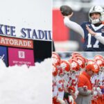 A tempestade de inverno em Nova York causa problemas com a ESPN Skycam no Pinstripe Bowl