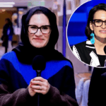 A tenente-governadora católica de Minnesota, Peggy Flanagan, veste hijab em solidariedade aos somalis enquanto os federais investigam fraude