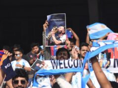 A turnê de Lionel Messi na Índia fica feia em Calcutá, fãs frustrados com a má gestão A turnê de Lionel Messi na Índia fica feia em Calcutá, fãs frustrados com a má gestão