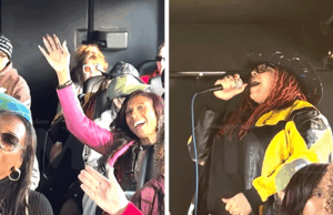 A vencedora do Grammy, Candace Wakefield, transforma o ônibus da turnê TMZ em um concerto privado 123025_tmz_brunch_tour_kal