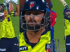 ASSISTA: A grave destruição de David ajuda os UAE Bulls a conquistar o título Abu Dhabi T10 ASSISTA: A grave destruição de David ajuda os UAE Bulls a conquistar o título Abu Dhabi T10