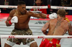 ASSISTIR: Anthony Joshua nocauteia Jake Paul em luta de boxe apoiada pela Netflix ASSISTIR: Anthony Joshua nocauteia Jake Paul em luta de boxe apoiada pela Netflix