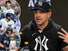 Aaron Boone avalia a principal questão do campo esquerdo dos Yankees Aaron Boone avalia a principal questão do campo esquerdo dos Yankees