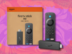 Acompanhe seus programas e filmes favoritos com quase 50% de desconto no Amazon Fire TV Stick HD Acompanhe seus programas e filmes favoritos com quase 50% de desconto no Amazon Fire TV Stick HD