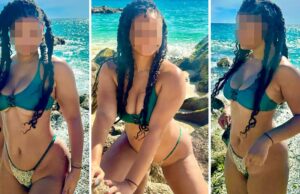 Adivinhe a estrela sexy exibindo seu corpo de biquíni nas férias! Fotos quentes de Halle Bailey