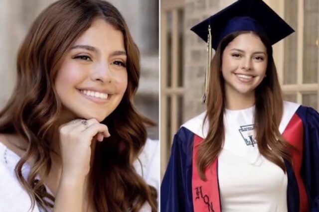 Adolescente desaparecido do Texas tinha grandes planos para um evento Foto de Camila Olmos, 19, sorrindo.