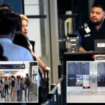 Aeroportos permitem entradas de segurança para pessoas que não viajam pela primeira vez em décadas