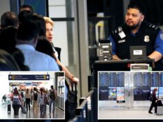 Aeroportos permitem entradas de segurança para pessoas que não viajam pela primeira vez em décadas Aeroportos permitem entradas de segurança para pessoas que não viajam pela primeira vez em décadas