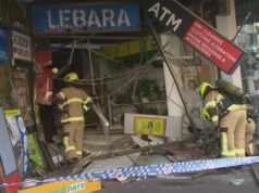 Agência de notícias destruída em ataque matinal em Melbourne Agência de notícias destruída em ataque matinal em Melbourne