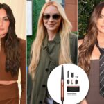 Modelador Dyson Airwrap com vários acessórios e estojo de armazenamento.