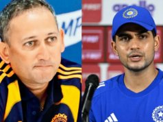 Ajit Agarkar revela o motivo da omissão de Shubman Gill da seleção indiana Ajit Agarkar revela o motivo da omissão de Shubman Gill da seleção indiana