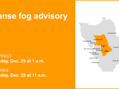 Alerta de neblina densa para Delta na segunda-feira – visibilidade limitada Alerta de neblina densa para Delta na segunda-feira – visibilidade limitada