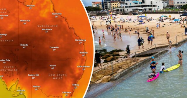 Onda de calor e praia NH.