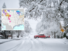 Alertas de tempestade de inverno para 5 estados com até 3 pés de neve para atingir Alertas de tempestade de inverno para 5 estados com até 3 pés de neve para atingir