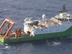 Aliado dos EUA intercepta navio de pesquisa chinês perto da costa Aliado dos EUA intercepta navio de pesquisa chinês perto da costa