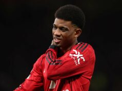 Amad diz que percebeu algo “imediatamente” em “todos” no Man Utd após empate em 4-4 com o Bournemouth Mapa de calor de Amad Diallo para Man Utd x Bournemouth