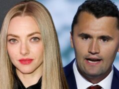 Amanda Seyfried dobra ao chamar Charlie Kirk de ‘odioso’ Amanda Seyfried Charlie Kirk Getty Insta 1